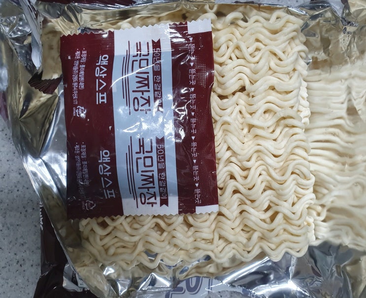  삼양 국민짜장 스프맛이 다르다