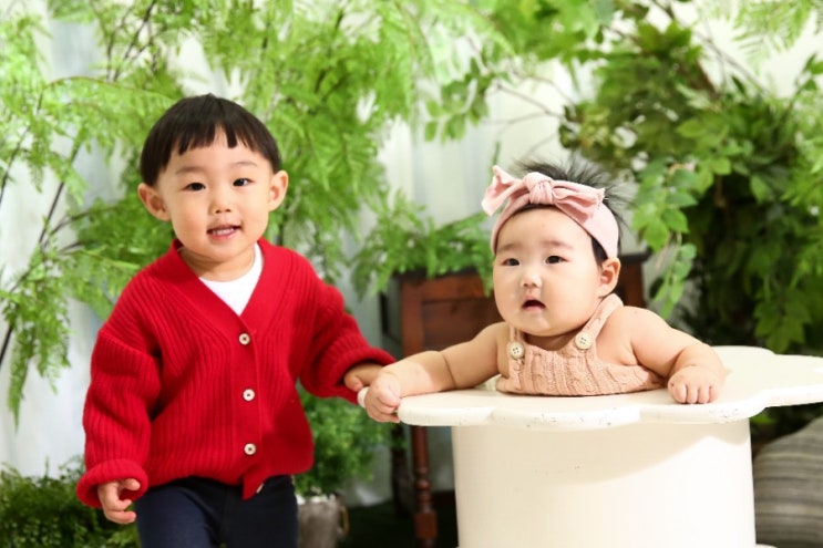  대전 성장앨범 베이비파스텔 스튜디오 100일 촬영 후기
