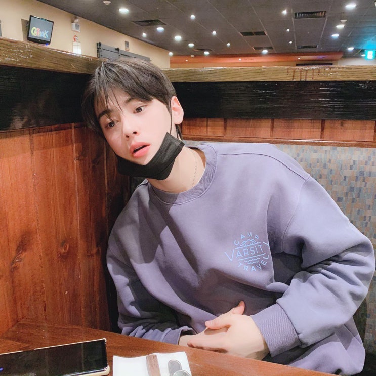  차은우 인스타 웨이보 갭차이