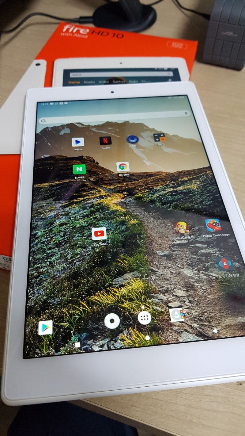 FIRE hd 10 2019 설정방법 네이버 블로그