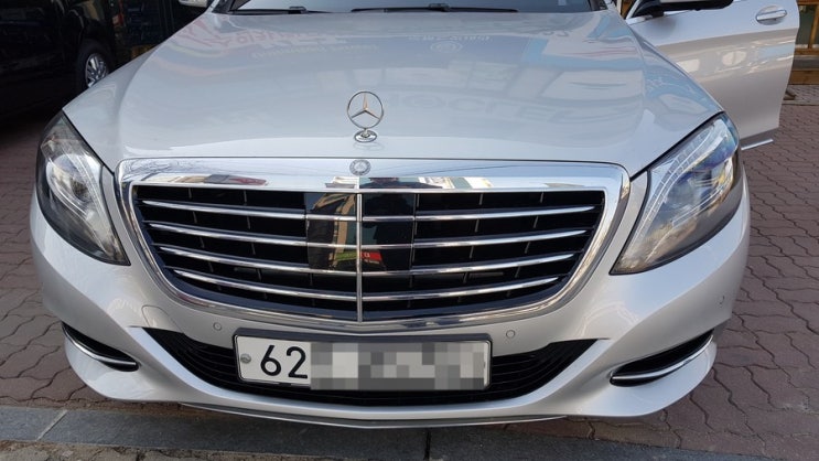  청주수입차밧데리 벤츠 W222 S550 "보조배터리기능이상" AGM 교체 경고등소거 넘버원