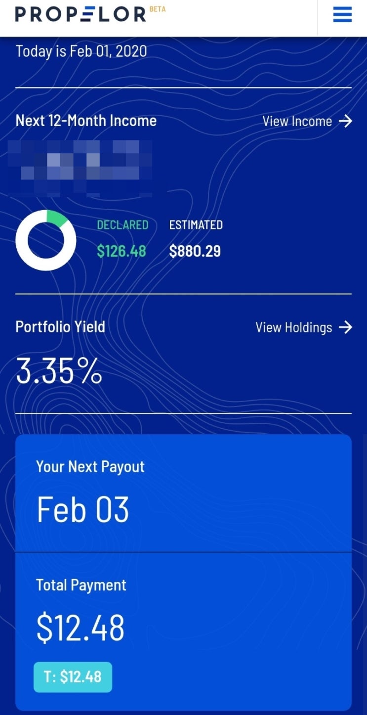  배당금 어플 소개) 완전 편리한 미국주식 배당관리 웹 소개 -Propelor (feat. dividend.com)