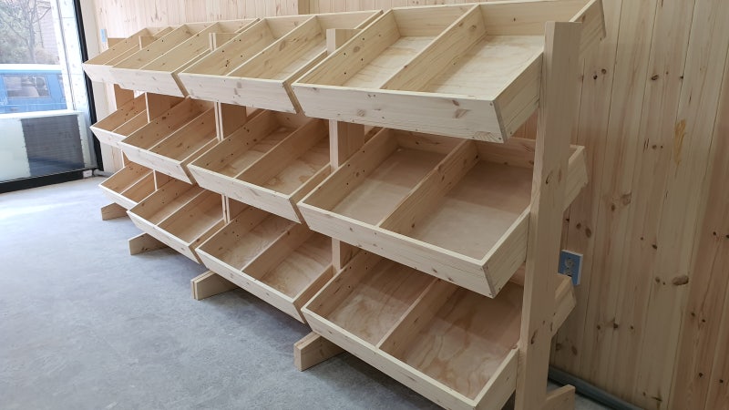 [청주가구제작] 청주법당/ 통원목 및 장식품 진열 수납장 맞춤제작 4