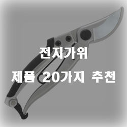  리뷰좋은 전지가위 물품군 20종류 순위 확인 해보세요