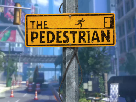 독특한 퍼즐 플랫포머 게임 더 페데스트리언 (The Pedestrian) 후기