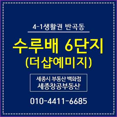  4-1생활권 반곡동, 수루배마을 6단지 - 더샵예미지 평면도, 분양가