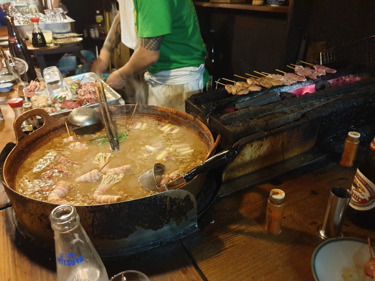  오모이데요코초 사사모토(ささもと)에서 마지막 밤을 추억으로