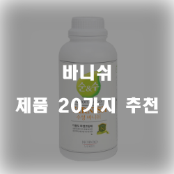  2020년 바니쉬 상품 모음 20가지 순위 입니다