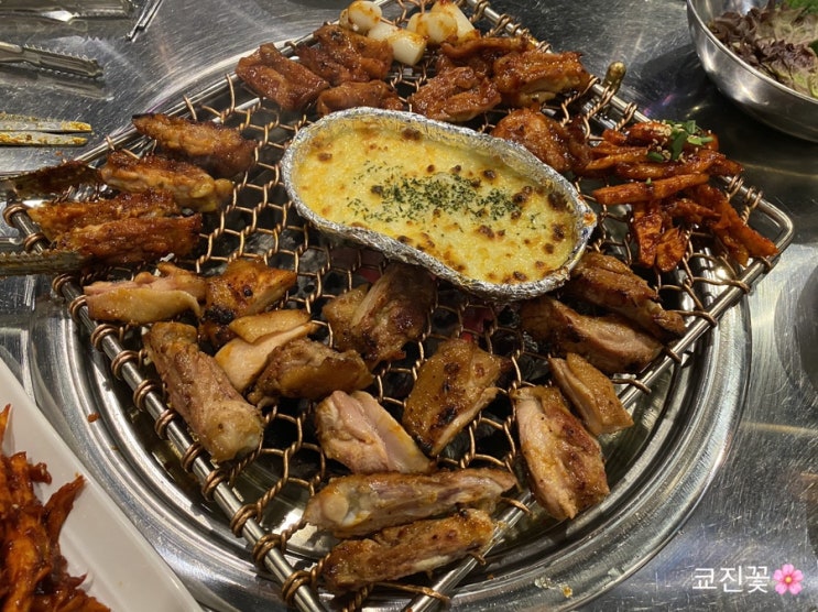  부천 닭갈비 추천 " 맛잇는녀셕들숯불닭갈비" 부천시청 부천현백 맛집