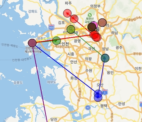  솔데스크 코로나알리미_국내 확진자 다녀간 경로탐색!