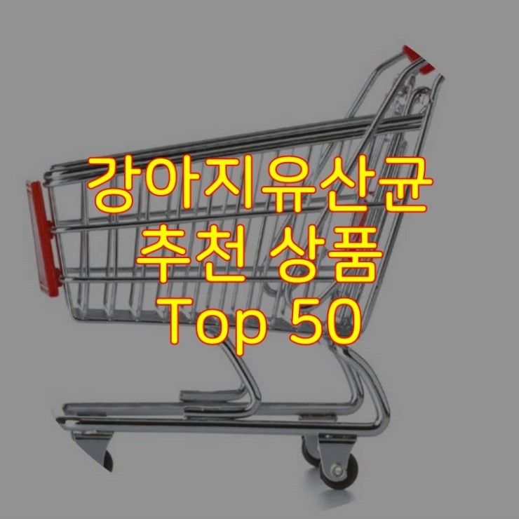  가성비 좋은 강아지유산균 추천 상품 Best 50