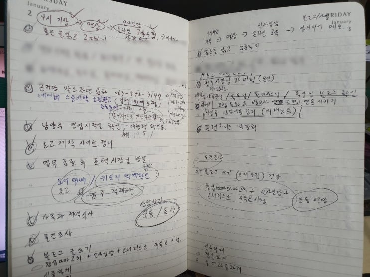  에버노트 활용하기(일일 스케쥴러)