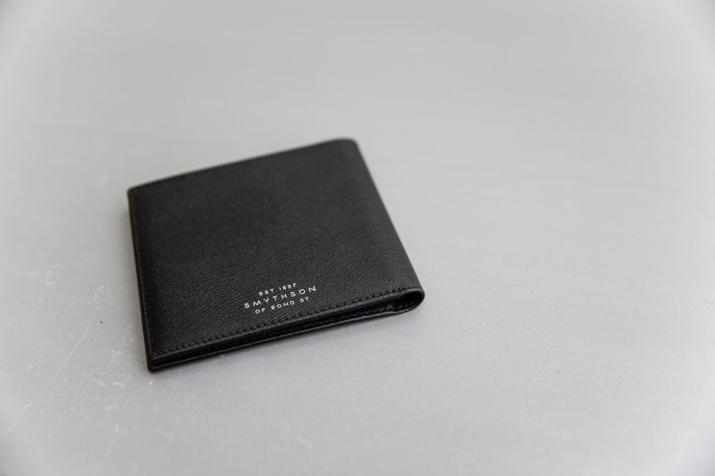 Smythson Calf Leather Wallet/스마이슨 카프 레더 반지갑