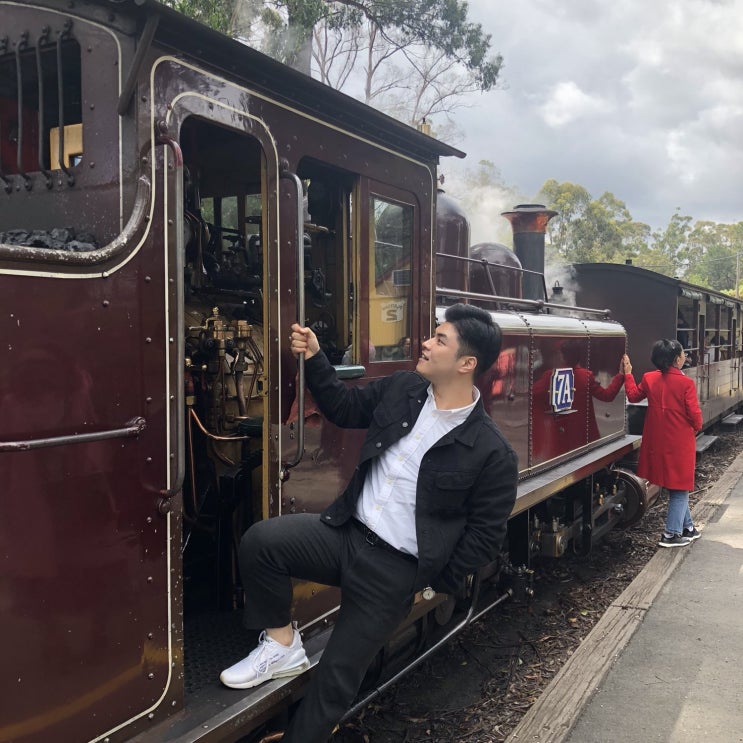 호주 멜버른에 100년 된 기차가 있다? 퍼핑빌리 증기기관차