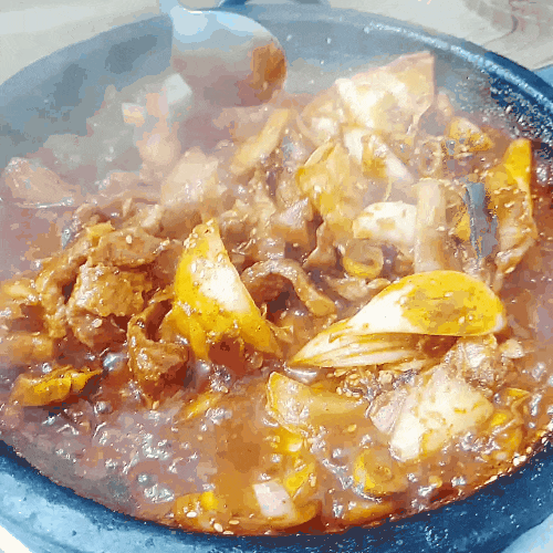  덕천 밥집 건운식당 두루치기정식 강렬한 맛!