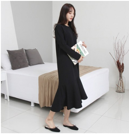  2020년 쿠팡 내일배송  원썸 글로리 루즈핏 프릴 원피스   [12,900원 ]