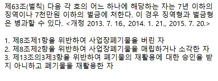  폐판넬 처리에 허가증이 있다는 사실!