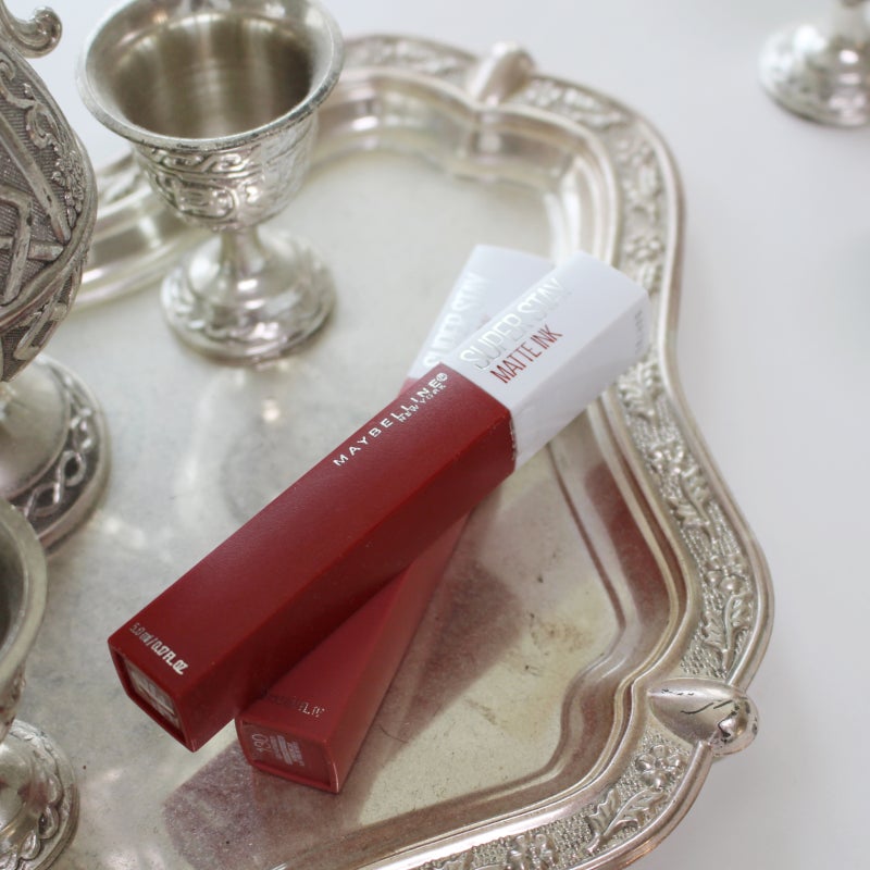 MAYBELLINE : 지속력 갑 오브 갑 메이블린 슈퍼스테이 매트잉크 '130호 셀프스타터/117호 그라운드....