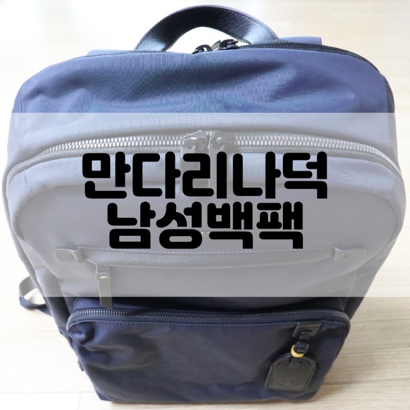 (남성백팩추천) 만다리나덕 MANDARINA DUCK 백팩