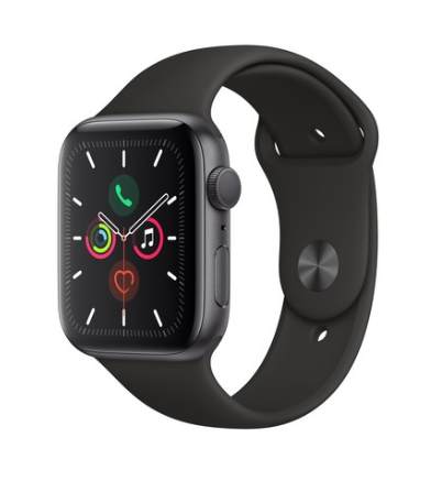  2020년 쿠팡 내일배송  Apple 애플워치5 GPS 44mm 스포츠밴드 S/M + M/L + 알루미늄케이스 스페이스 그레이(MWVF2KH/A), 블랙(  [543,000원]
