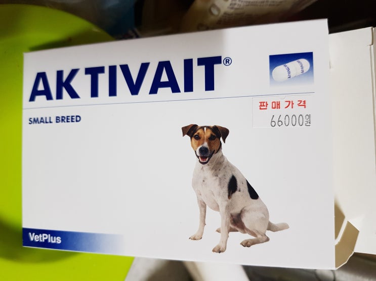 액티베이트(AKTIVAIT) - 강아지 영양제 심장병 치매예방 추천