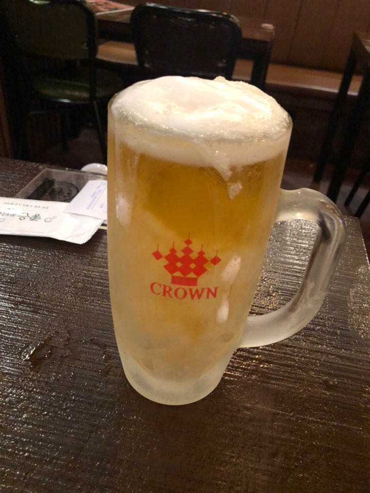  인천 부평 맥주맛집 크라운호프 맥주맛이 진짜 최고인듯!