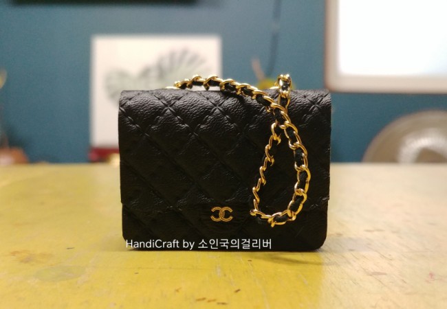  [미니어쳐가방]가방만들기.미니어쳐소품. 미니어쳐만들기