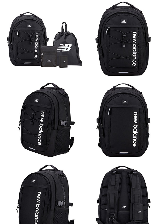 뉴발란스 백팩 NB 2PIK 백팩 / NBGCAS0101 (Black)(펭수사은품) 뉴발란스 백팩 NB 2PIK 백팩 / NBGCAS0101 (Black)(펭수사은품)