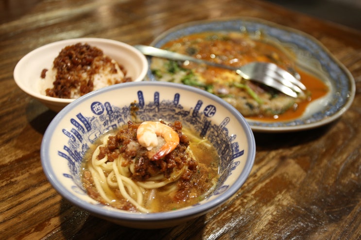  타이난 맛집 탐방: 도소월, 츠칸관차이반(단자이멘, 관차이반 원조를 찾아서)