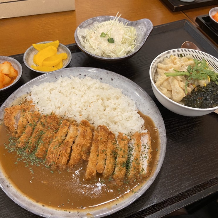  안산 돈까스 맛집 : 고잔신도시 유미카츠 : 카레카츠정식후기