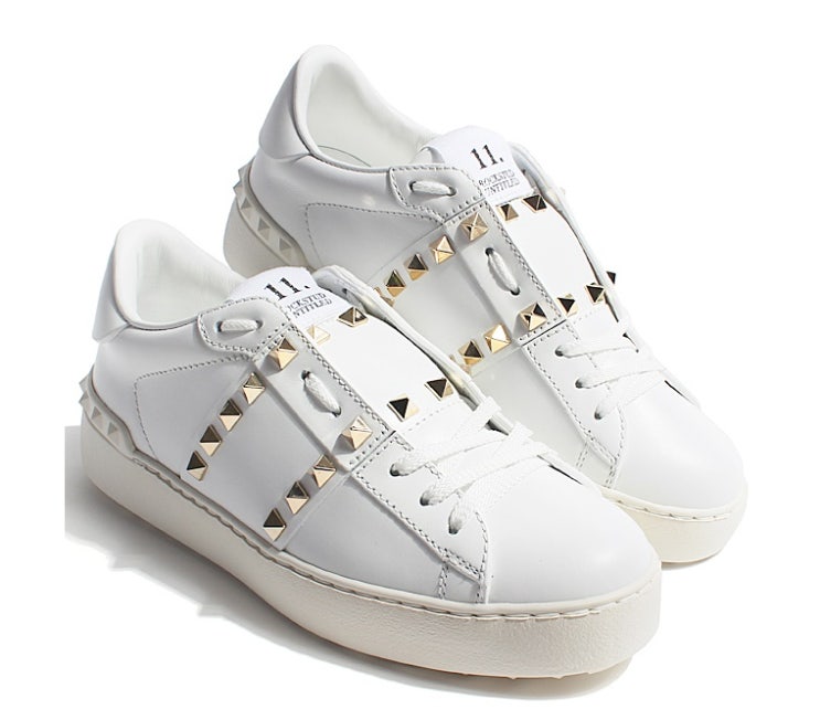  Valentino 발렌티노 20SS TW2S0A01 BHS 0BO 락스터드 스니커즈