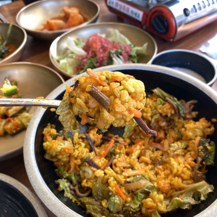 영통 보리밥과 구수한 청국장을 함께, 건강 밥집