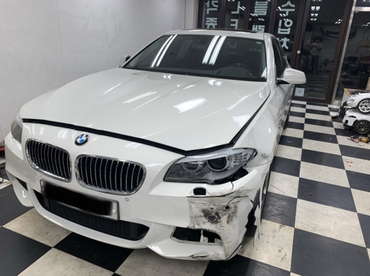 Bmw 사고수리 m5 개조 어렵지 않아요