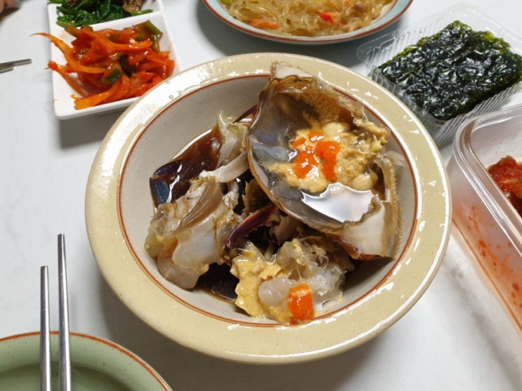  국내산 암꽃게 여수 간장게장 주문 후기!