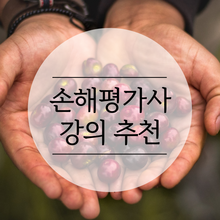  손해평가사동영상강의 인강 고민된다면? 필수 필독!