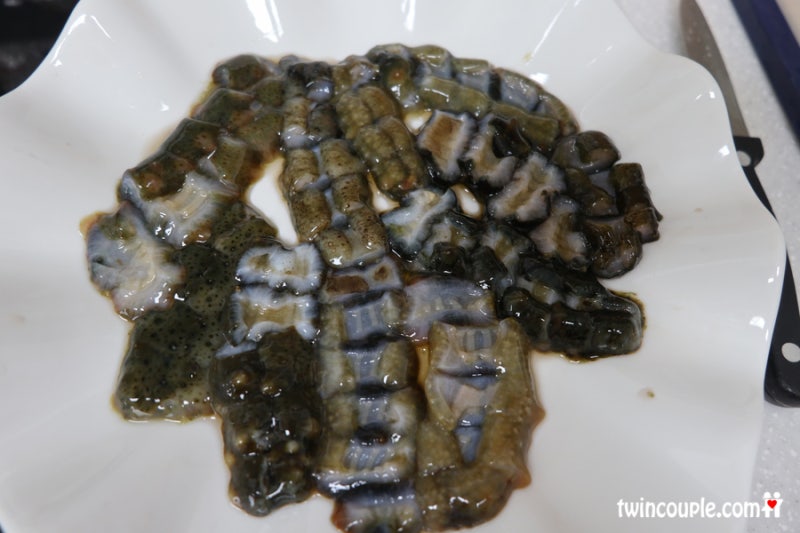 집에서 해삼손질법 : 해삼회 & 고노와다 (해삼내장) 요리 : 네이버 블로그