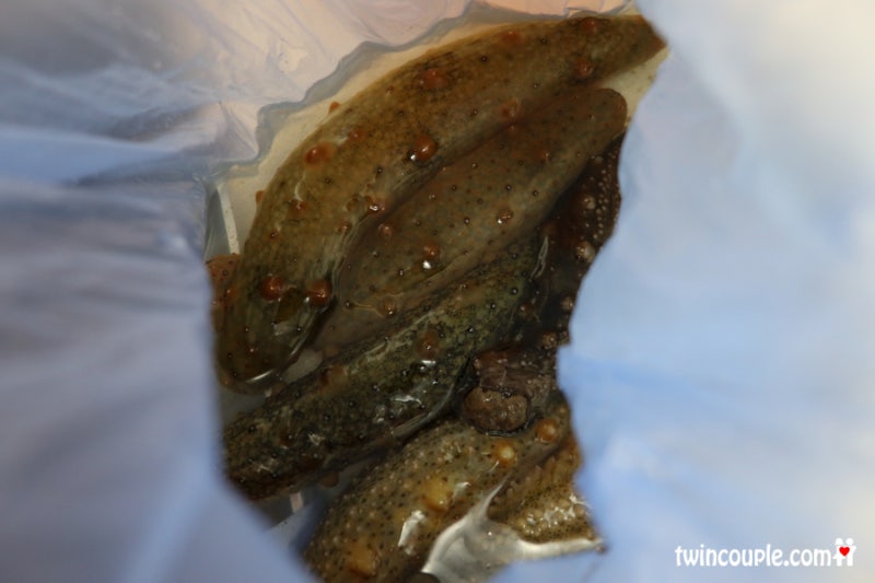 집에서 해삼손질법 : 해삼회 & 고노와다 (해삼내장) 요리 : 네이버 블로그