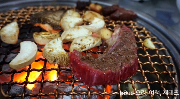  [한우반근집] 해운대역 소고기맛집 추천, 1+등급 꽃등심 두툼한 우1동 고깃집