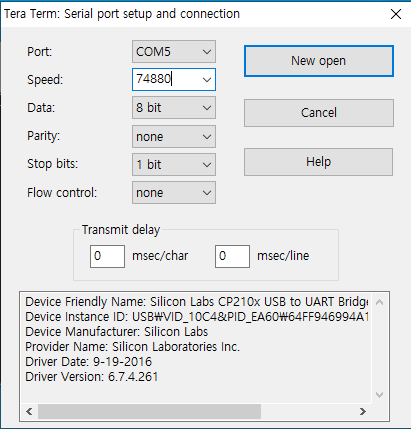 teraterm을 이용하여 Windows PC에서 SmartThings Device SDK 로그 확인하기 : 네이버 블로그