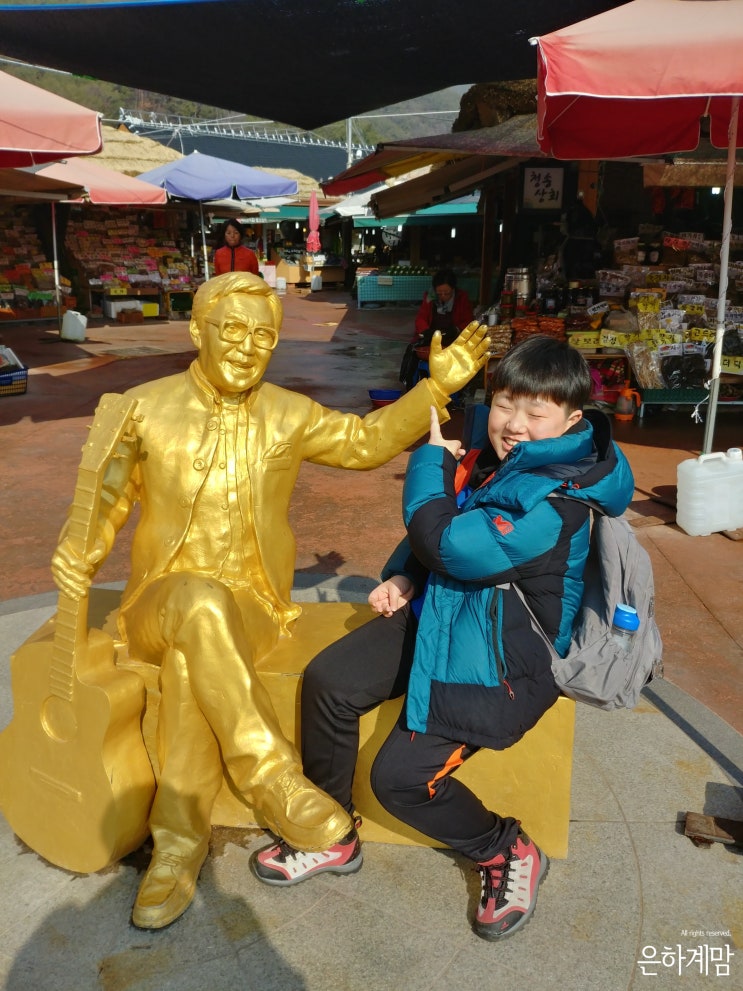  지리산 하동 아이와 화개장터 and 쌍계사 불일폭포까지