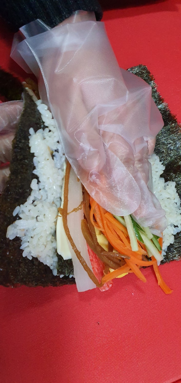  한 줄 김밥으로 배부른 부천 김밥집