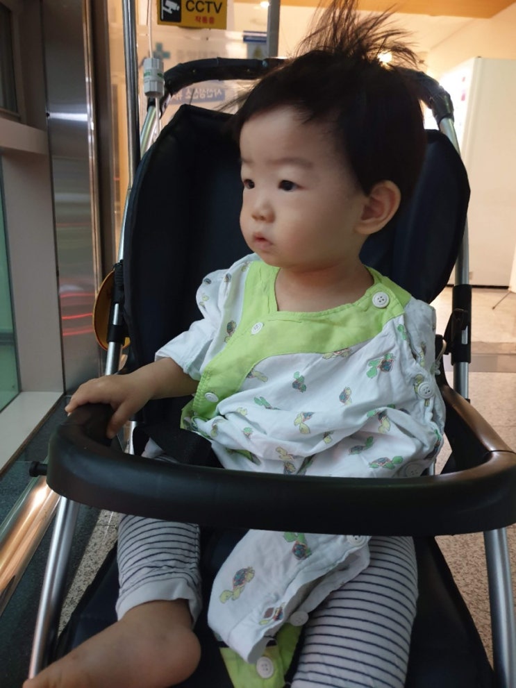  준서 육아기록 고열로 입원