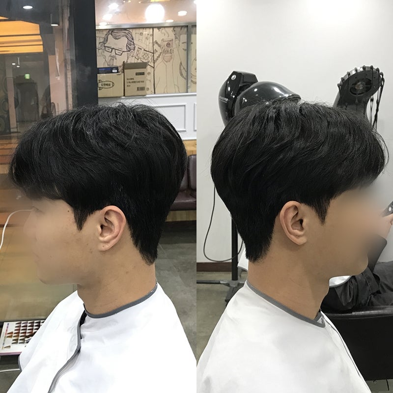 남자 뒷머리 볼륨 다운펌으로 장두형 만들기 : 네이버 블로그 남자 뒷머리 볼륨 다운펌으로 장두형 만들기 : 네이버 블로그