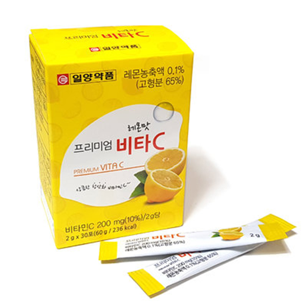 일양약품 프리미엄비타C 레몬맛 30포(1개월)