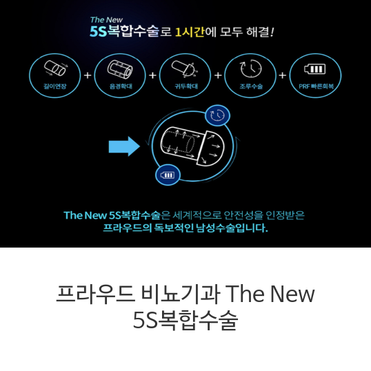  프라우드 비뇨기과 The New 5S복합수술