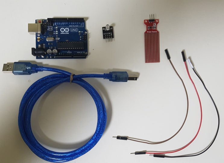  Arduino를 이용한 WaterSenor 동작 확인하기