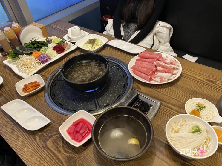  [신중동 샤브샤브 맛집]쌈모아샤브모아월남쌈 24시식당