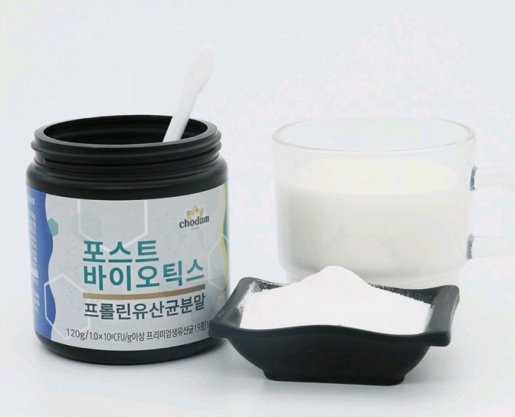  생유산균 묻고 더블로! 초담식품 포스트바이오틱스 프롤린유산균 분말, 2개, 120g