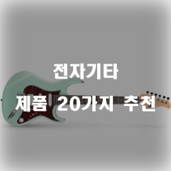  합리적인 선택의 전자기타 상품군20가지 리스트 즐거운 쇼핑하세요~ 