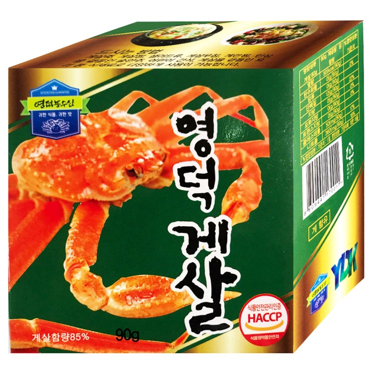 영덕농수산 게살, 90g, 1개
